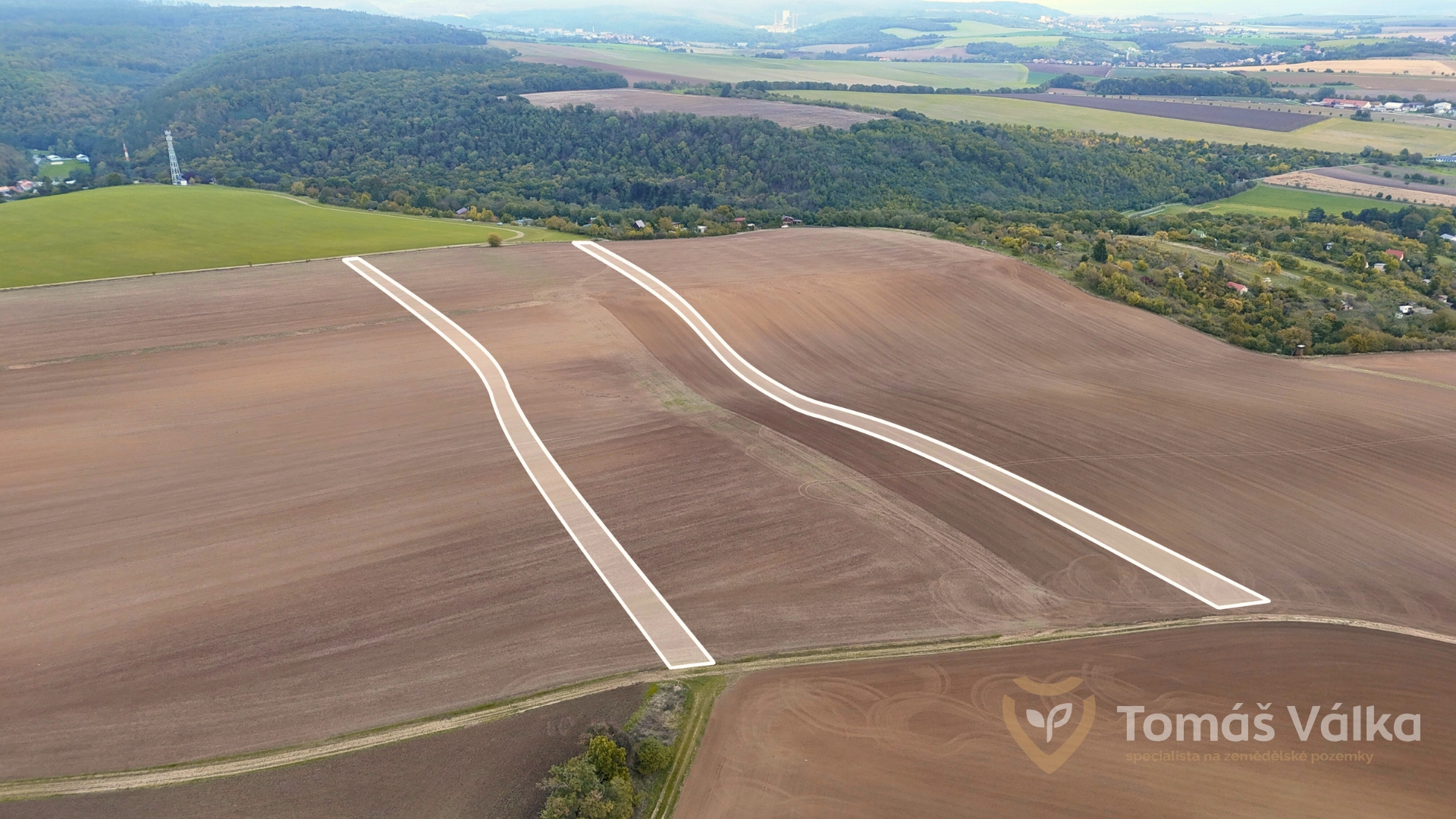 Pole přímo v Brně s výbornou bonitou – kú Líšeň