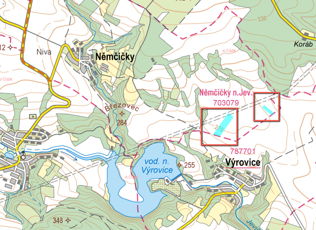 Pole u Znojma 3,6 ha s krátkým pachtem